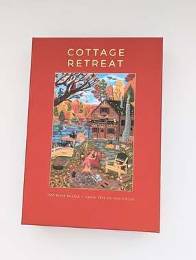 NEW IN BOX Hobbry "Cottage Retreat" 1000-Piece Puzzle